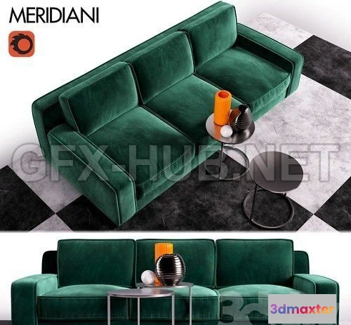 1086394 - Meridiani Hector Sofa 3d Model - 219951