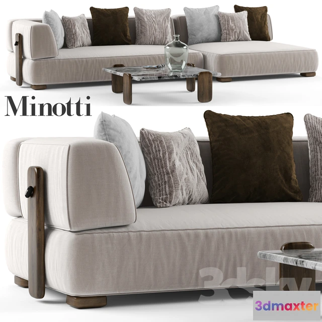 1086688 - Minotti Florida sofa 2 - 220245