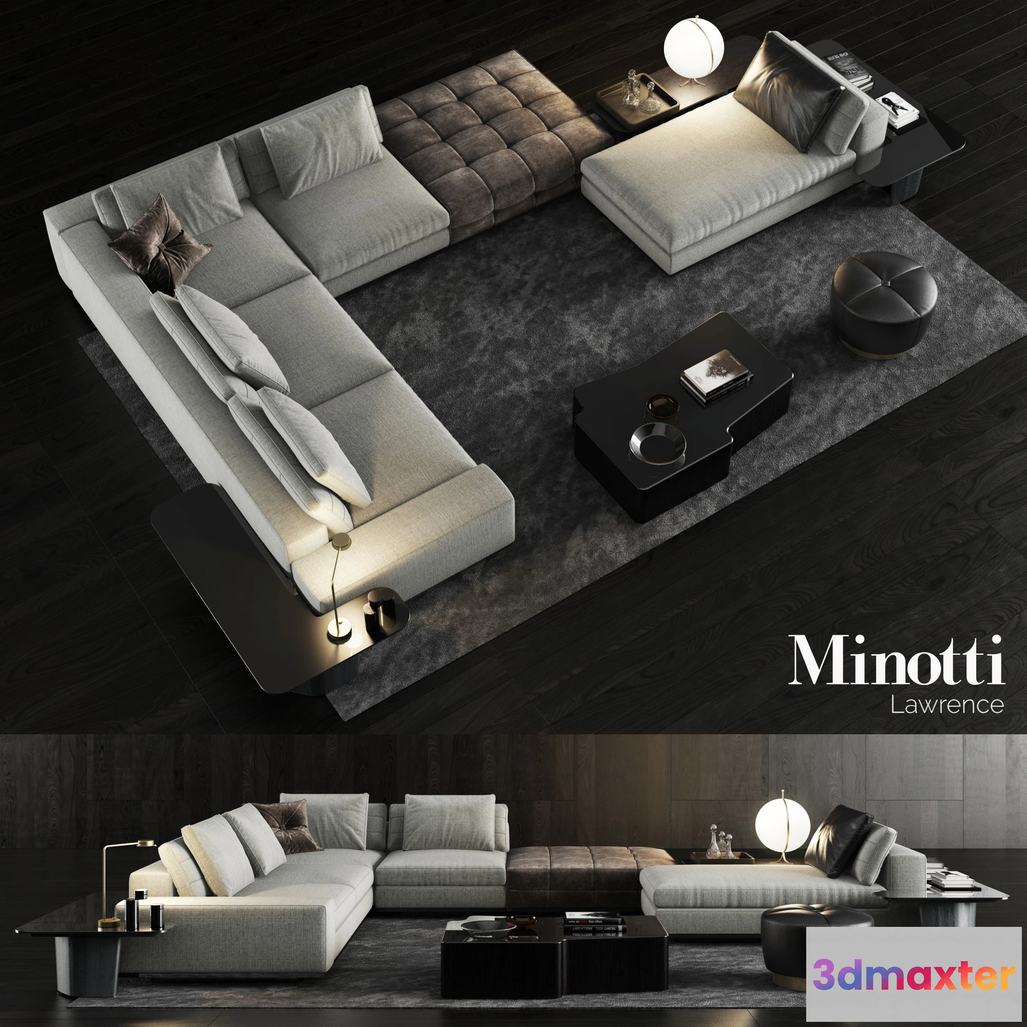 1086716 - Minotti Lawrence Sofa 3 - 220273