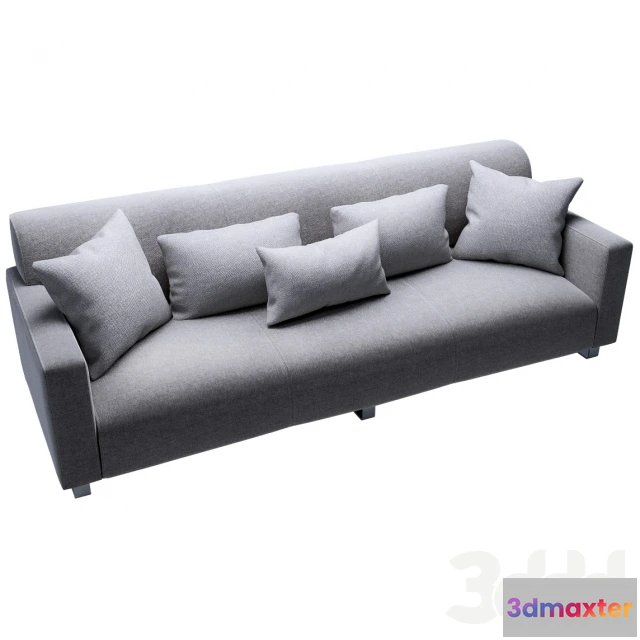 1087040 - Modern Grey Sofa - 220597