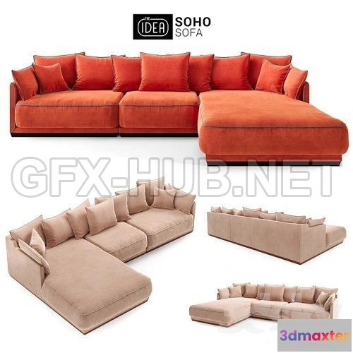 1087168 - Modular Sofa SOHO by The IDEA - 220725