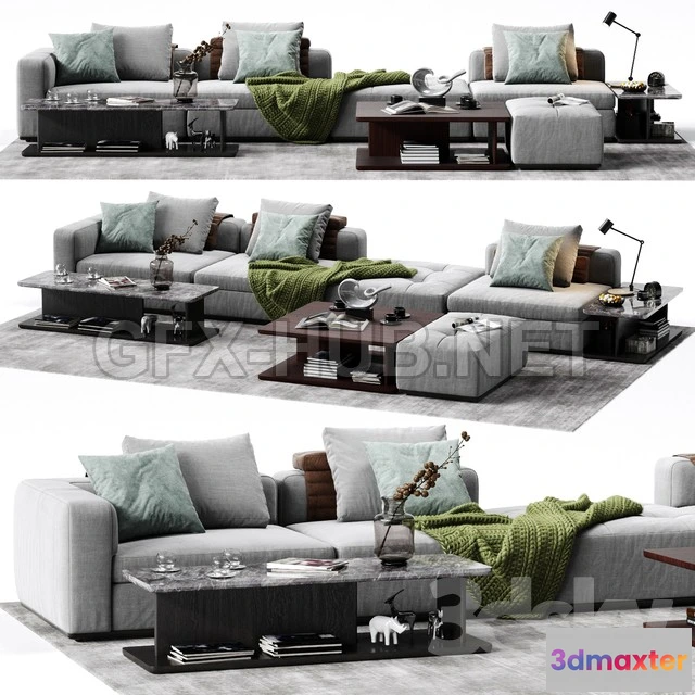 1087196 - Molteni  C ALBERT Sofa - 220753