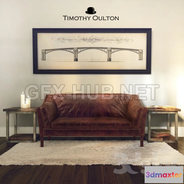 1090078 - Reggio High Back SofaTimothy Oulton - 223635