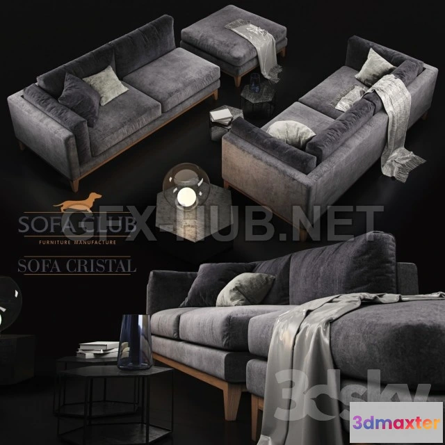 1092036 - Sofa Cristal Sofa Club modular - 225593