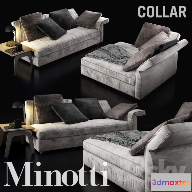 1092134 - Sofa Minotti Collar 2 - 225691