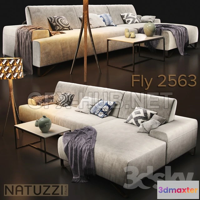 1092162 - Sofa natuzzi Fly 2563 - 225719