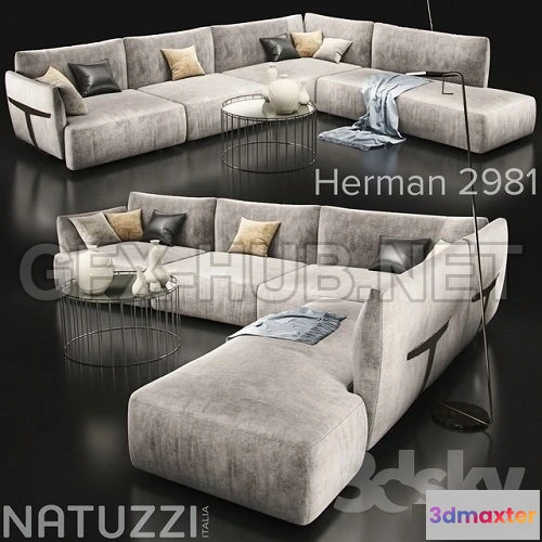 1092164 - Sofa Natuzzi Herman 2981 - 225721