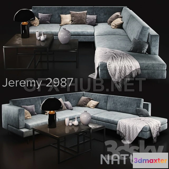 1092170 - Sofa Natuzzi Jeremy - 225727