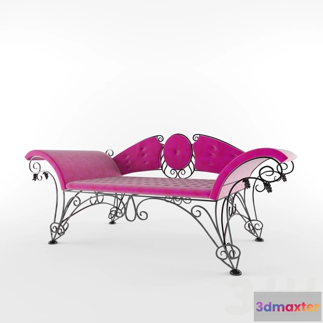 1095490 - Wrought iron sofa - 229047