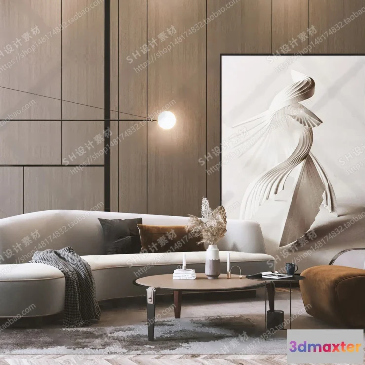 1125722 - Curved Sofa 3D Models - 0016