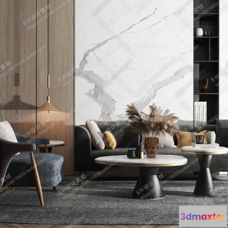 1125736 - Modern Sofa - 3D Models - 0003