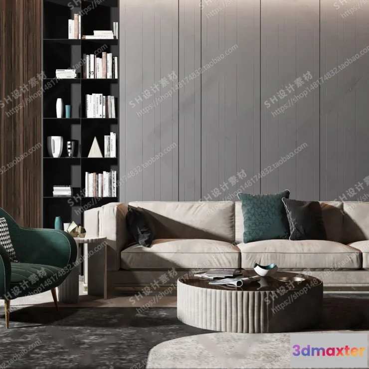 1125760 - Modern Sofa - 3D Models - 0015