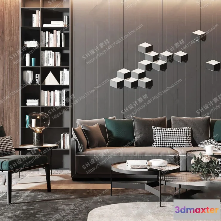 1125762 - Modern Sofa - 3D Models - 0016