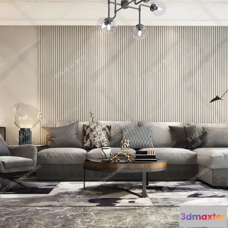 1125766 - Modern Sofa - 3D Models - 0018