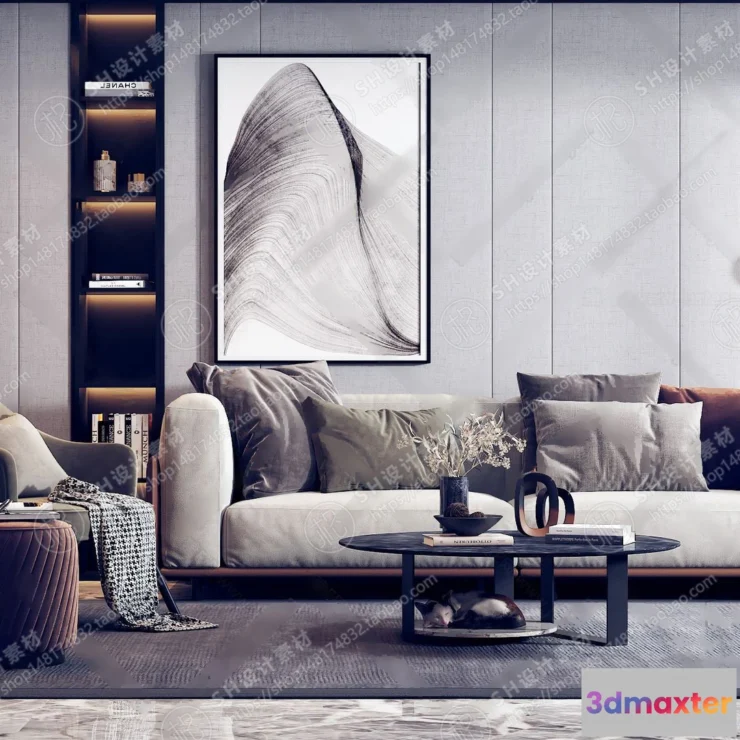 1125782 - Modern Sofa - 3D Models - 0026