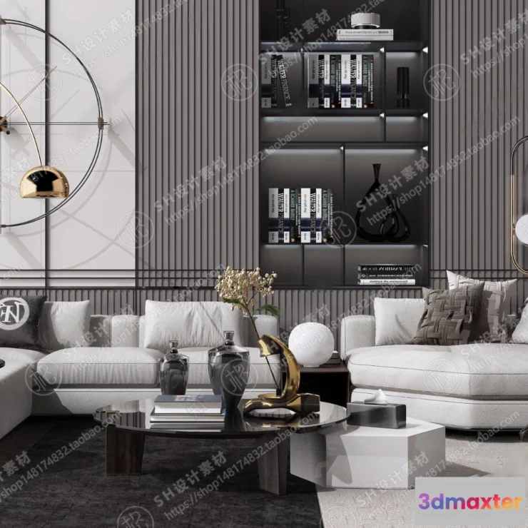 1125784 - Modern Sofa - 3D Models - 0027