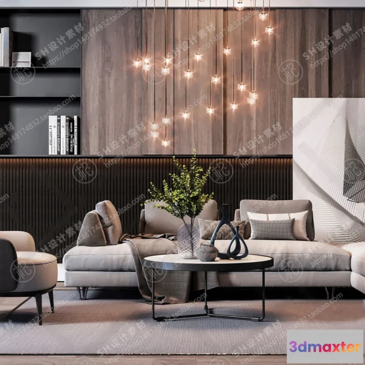 1125790 - Modern Sofa - 3D Models - 0030