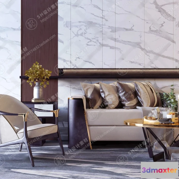 1125792 - Modern Sofa - 3D Models - 0031