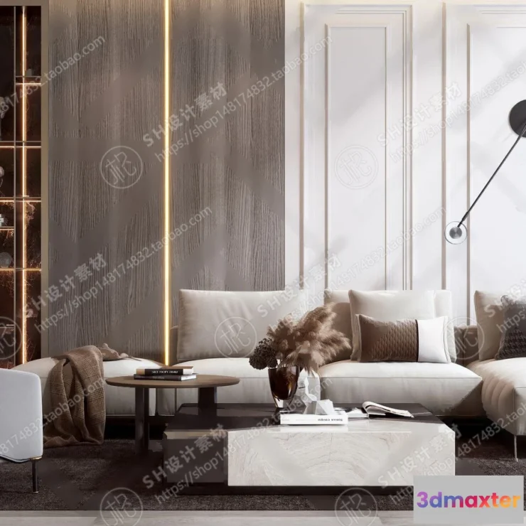 1125798 - Modern Sofa - 3D Models - 0034