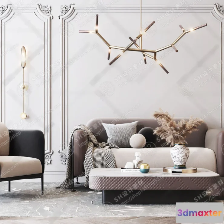 1125806 - Modern Sofa - 3D Models - 0038