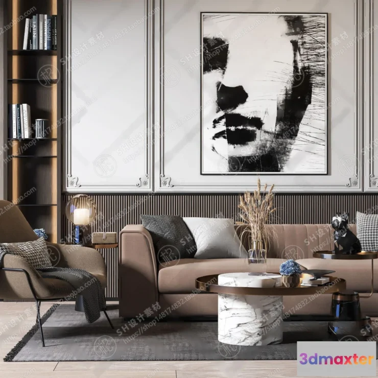 1125810 - Modern Sofa - 3D Models - 0040