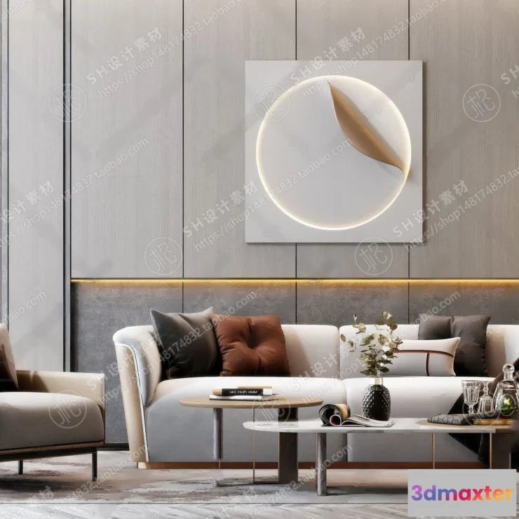 1125812 - Modern Sofa - 3D Models - 0041