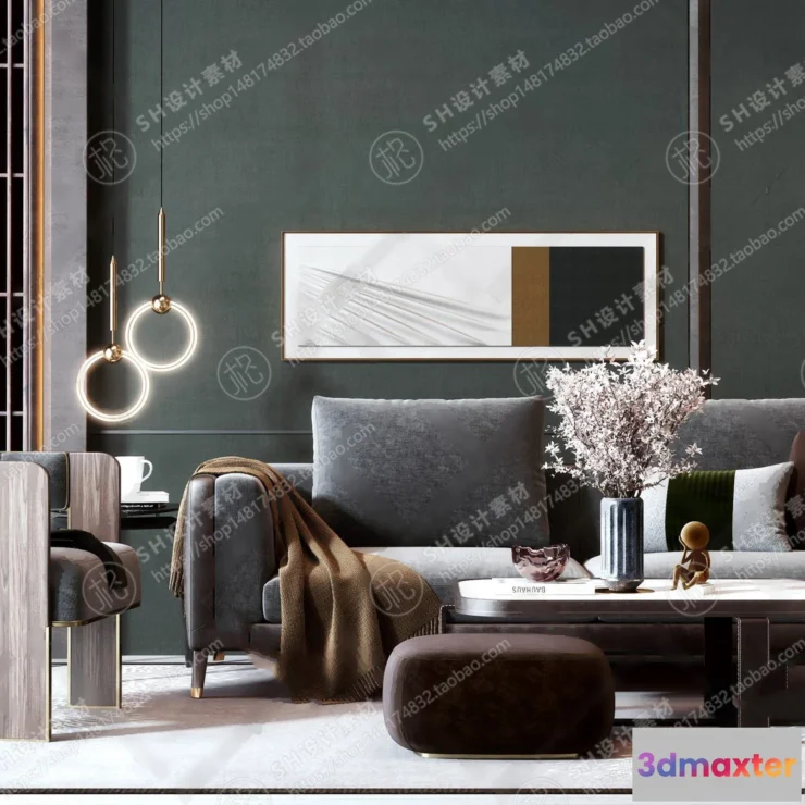 1125814 - Modern Sofa - 3D Models - 0042