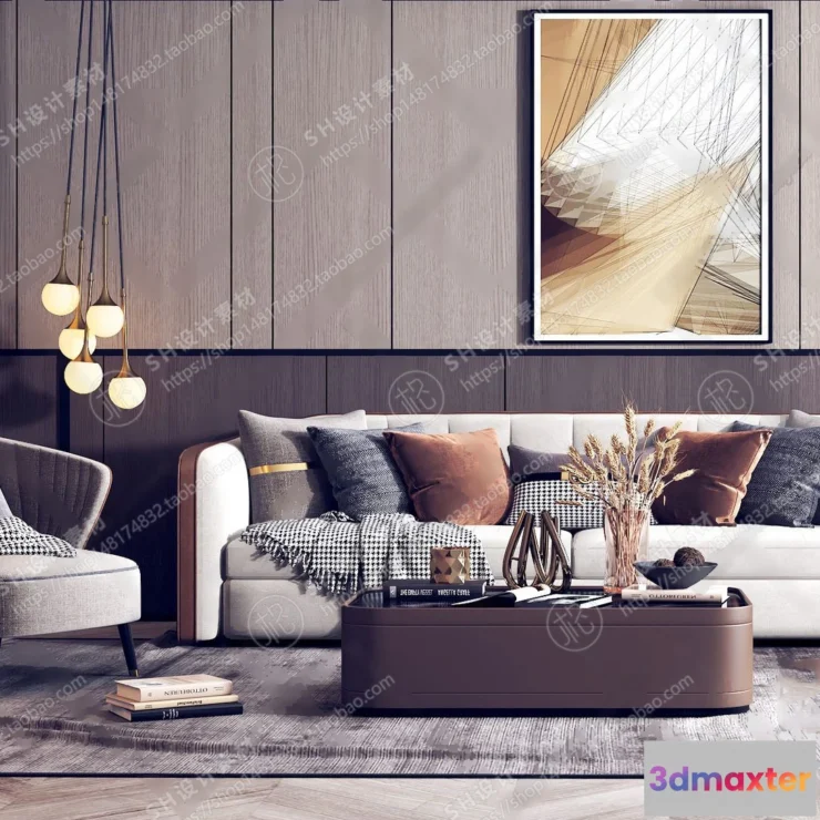 1125820 - Modern Sofa - 3D Models - 0045