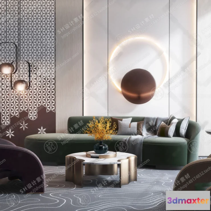 1125826 - Modern Sofa - 3D Models - 0048