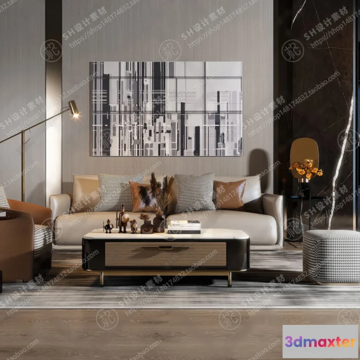 1125838 - Modern Sofa - 3D Models - 0054