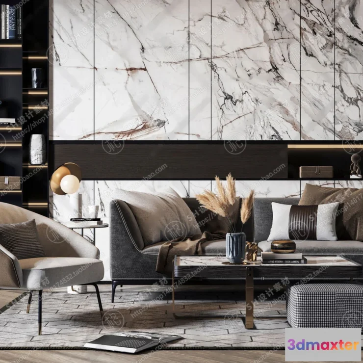 1125840 - Modern Sofa - 3D Models - 0055