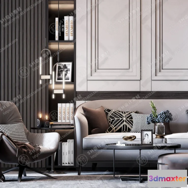 1125848 - Modern Sofa - 3D Models - 0059