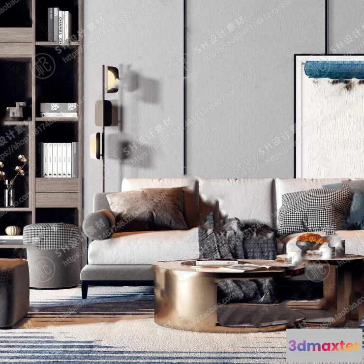 1125860 - Modern Sofa - 3D Models - 0065