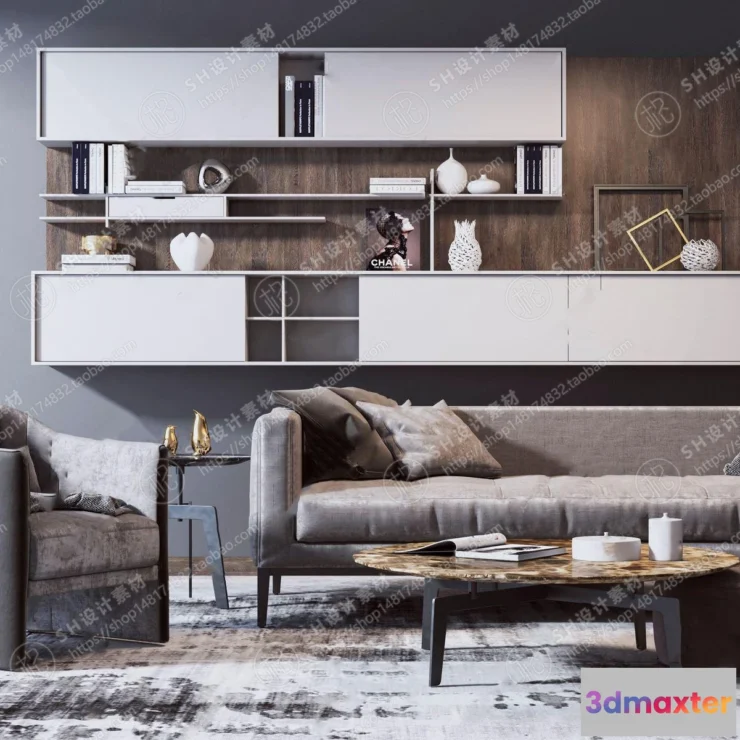 1125866 - Modern Sofa - 3D Models - 0068