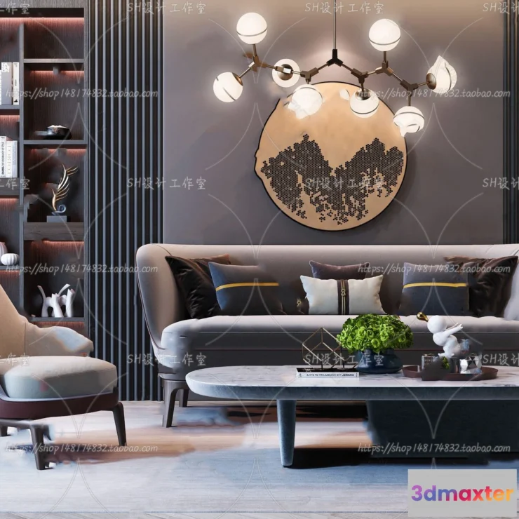 1125876 - Modern Sofa - 3D Models - 0073