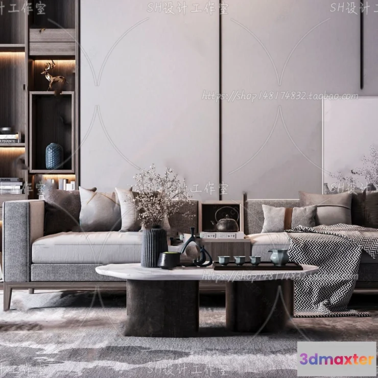 1125886 - Modern Sofa - 3D Models - 0078