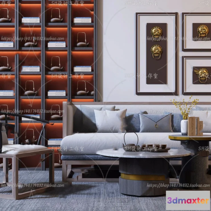 1125904 - Modern Sofa - 3D Models - 0087