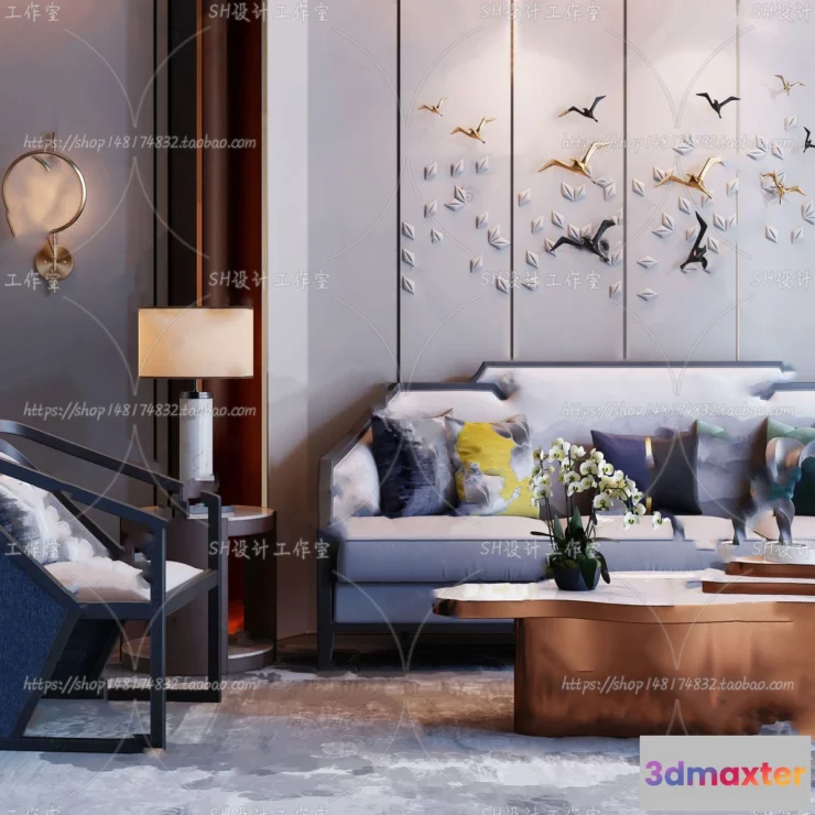 1125910 - Modern Sofa - 3D Models - 0090