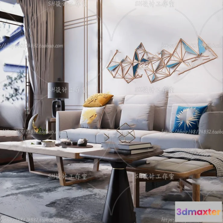 1125912 - Modern Sofa - 3D Models - 0091