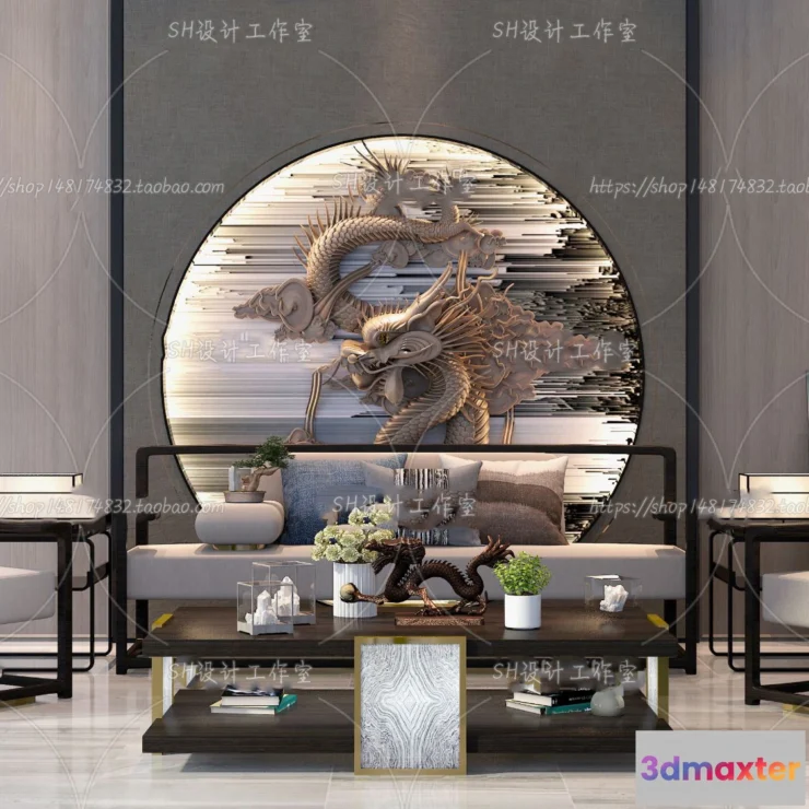 1125934 - Modern Sofa - 3D Models - 0102