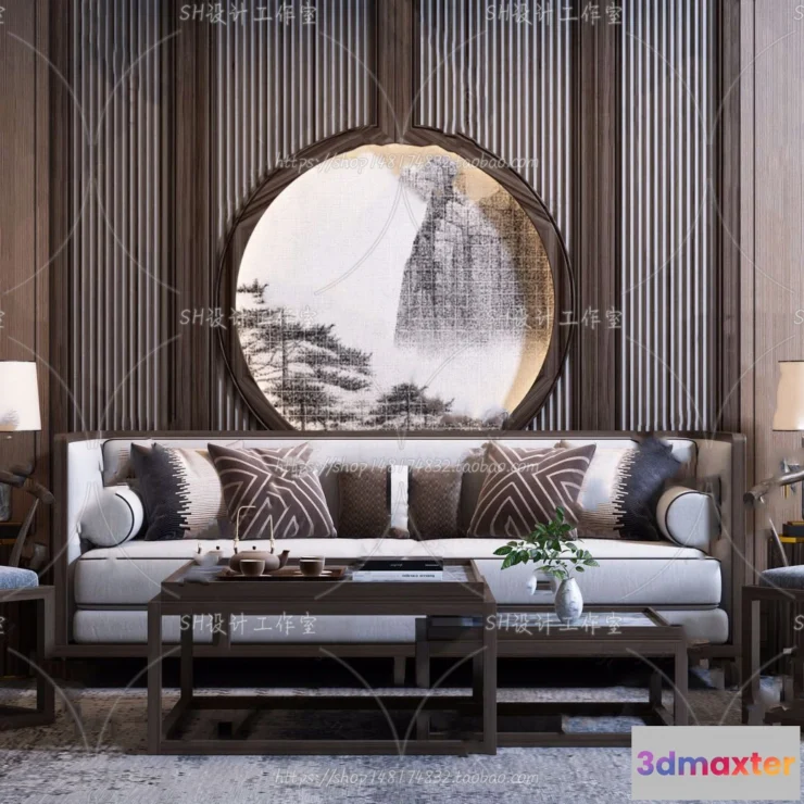 1125940 - Modern Sofa - 3D Models - 0105