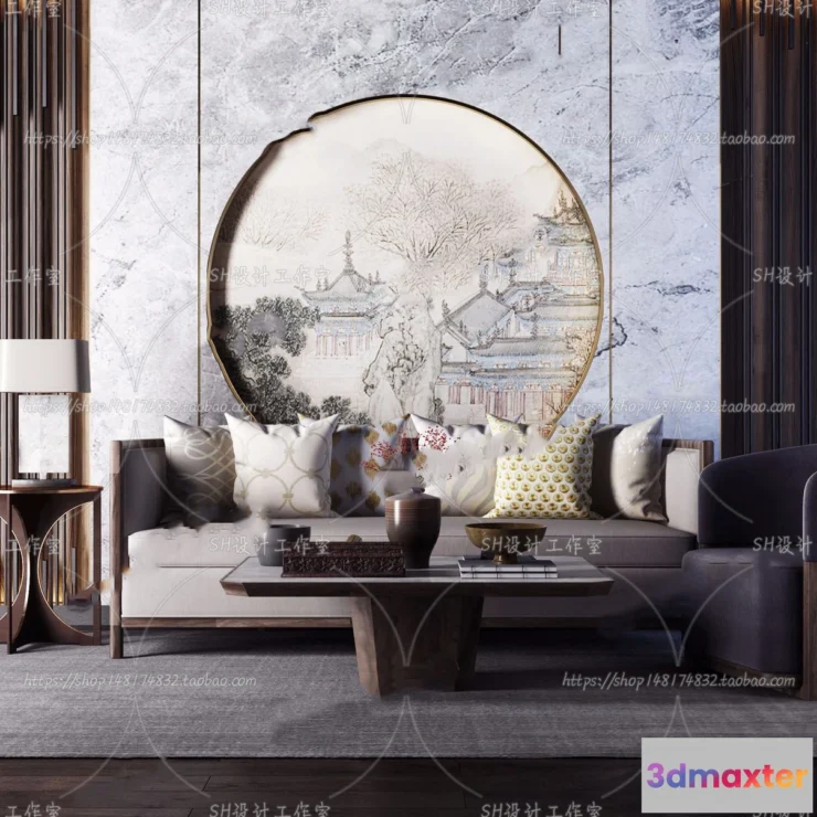 1125942 - Modern Sofa - 3D Models - 0106