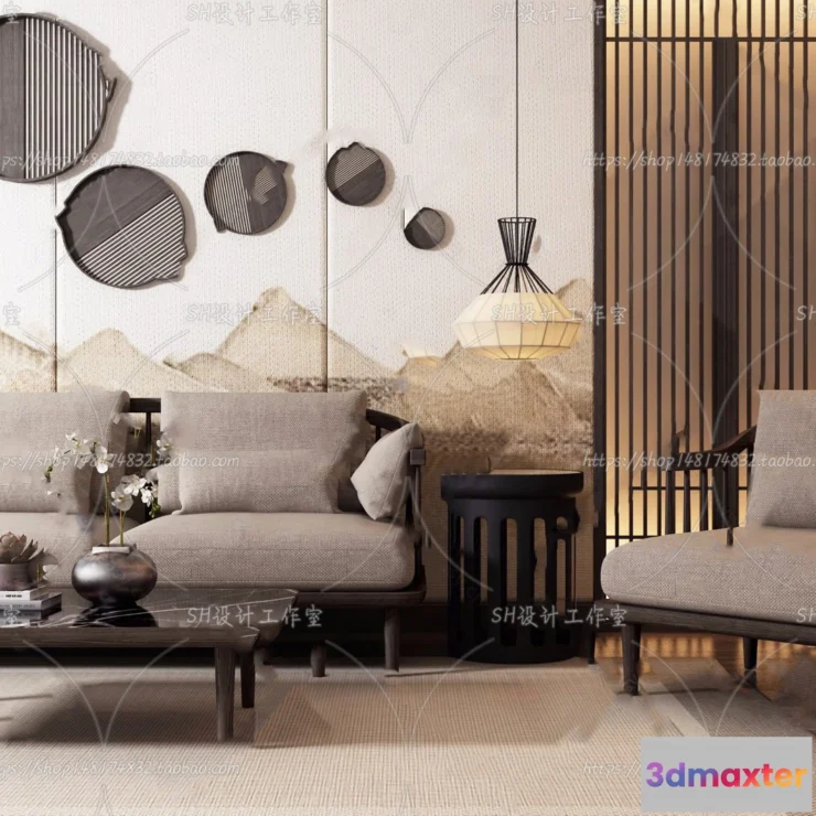 1125950 - Modern Sofa - 3D Models - 0110