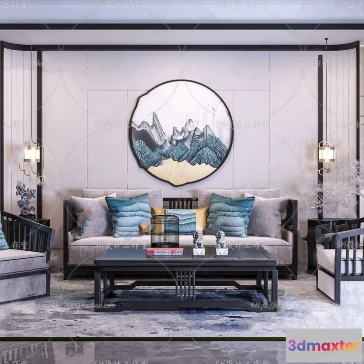 1125956 - Modern Sofa - 3D Models - 0113