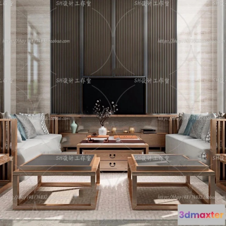 1125958 - Modern Sofa - 3D Models - 0114