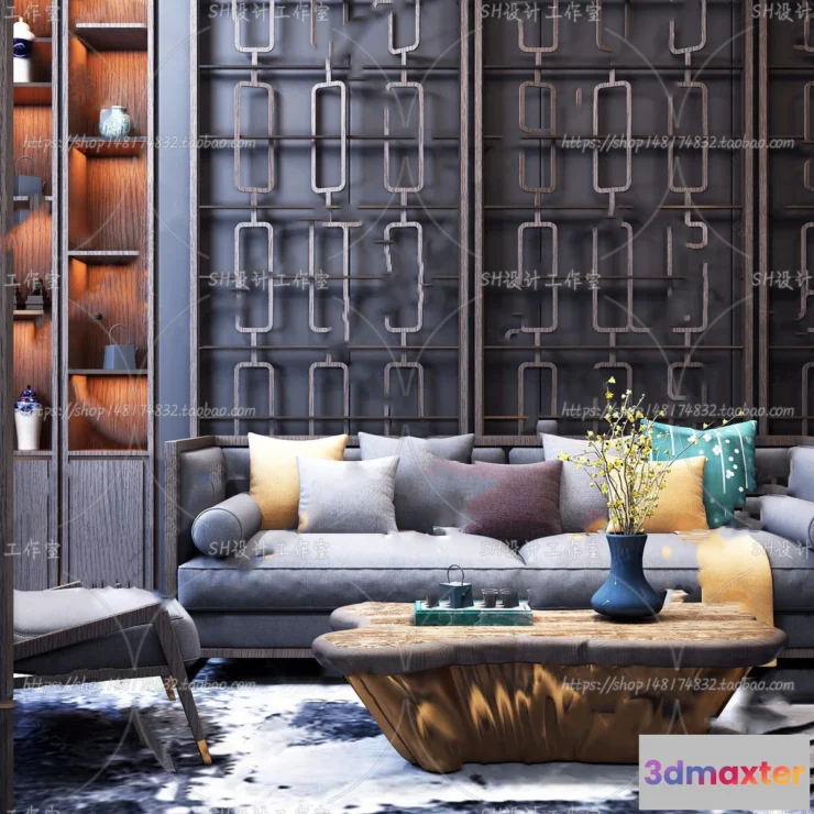 1125960 - Modern Sofa - 3D Models - 0115