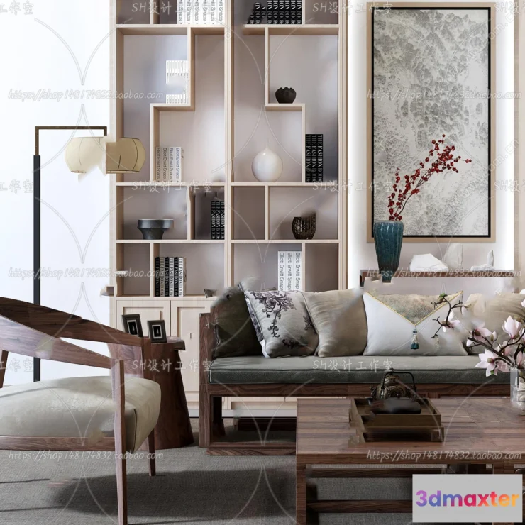 1125962 - Modern Sofa - 3D Models - 0116