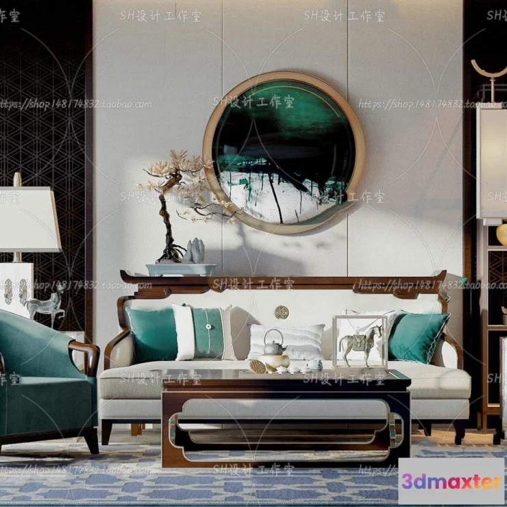 1125966 - Modern Sofa - 3D Models - 0118