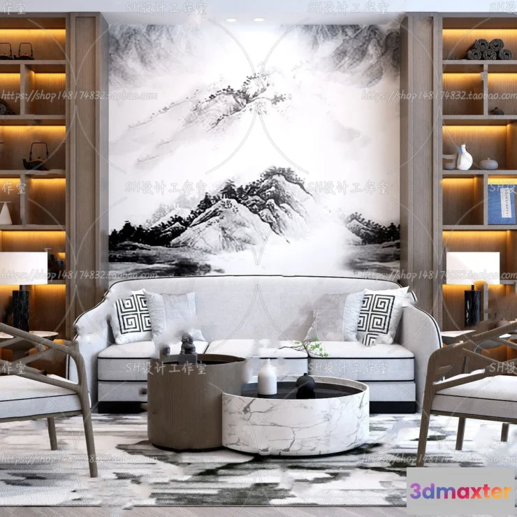 1125972 - Modern Sofa - 3D Models - 0121