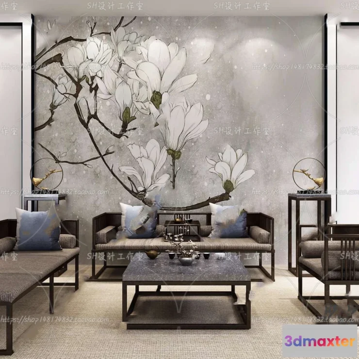 1125978 - Modern Sofa - 3D Models - 0124